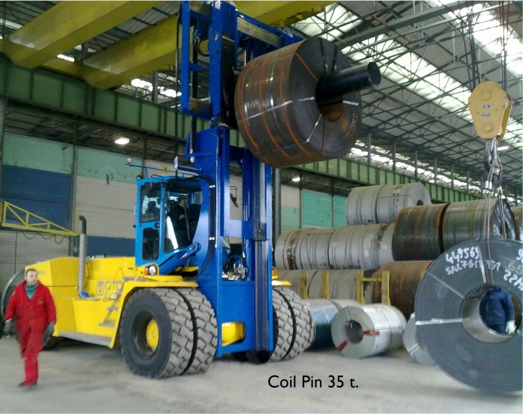 Coil Hadling EquipmentCol PinCapacity 32 tons