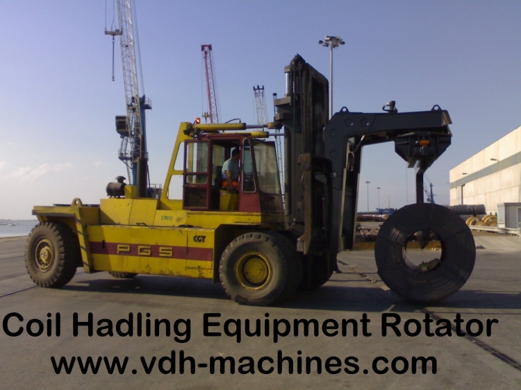 Coil Handling EquipmentCoil Rotator 360° Capacity 44 tons