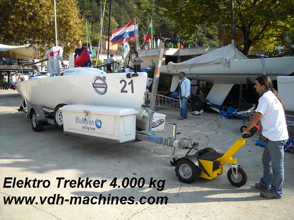Elektrotrekker TT-600Trailer Mover Capaciteiten tot 4000 kg