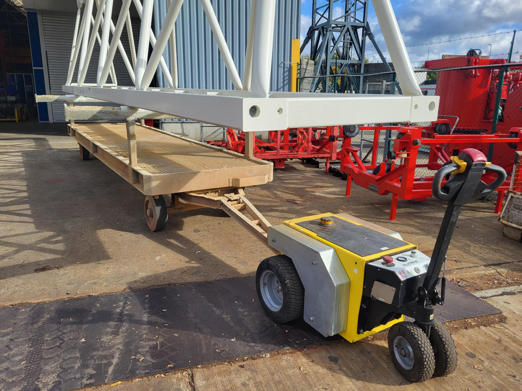Elektrotrekker, 14000 kg