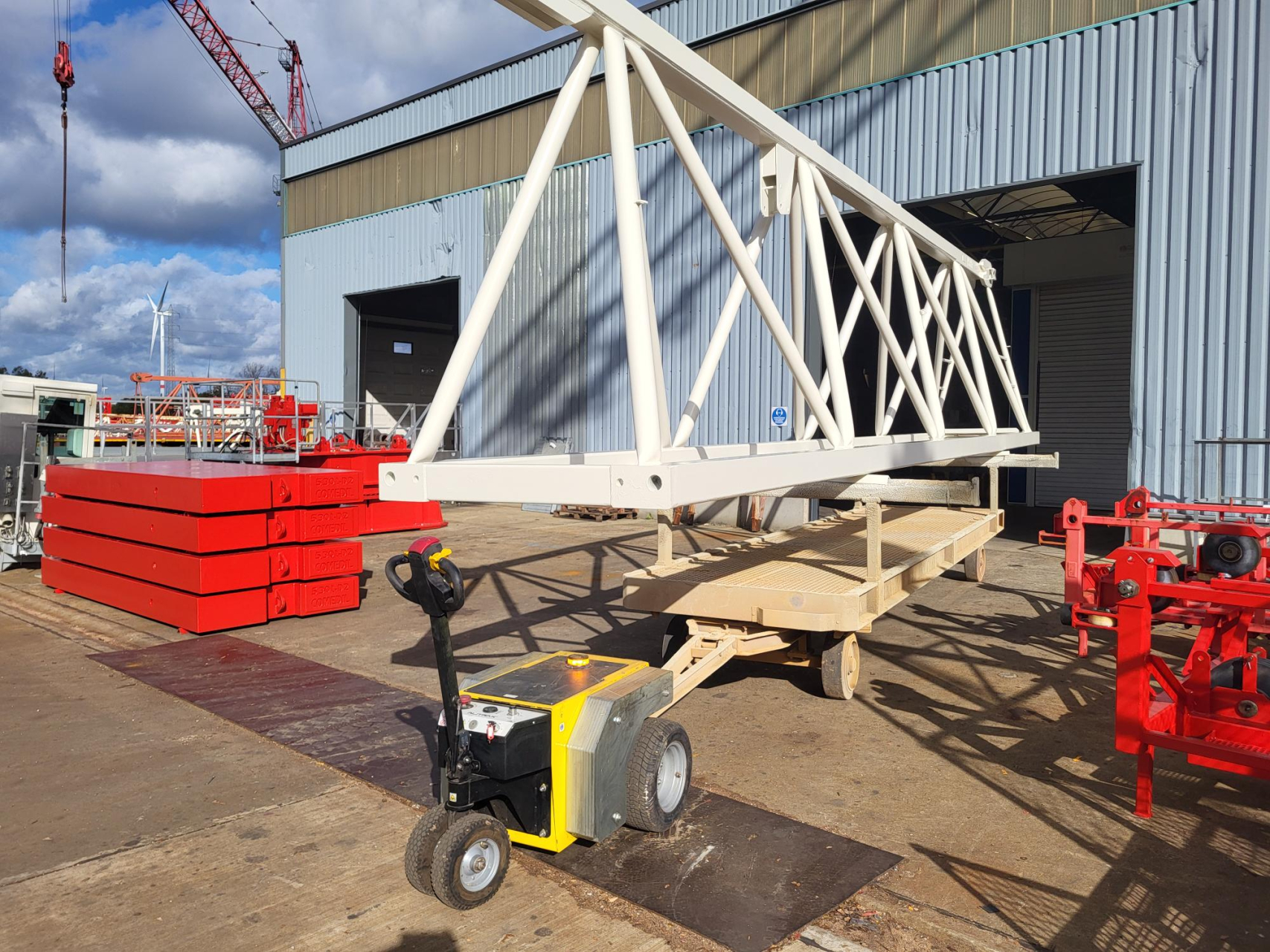 Elektrotrekker, 14000 kg